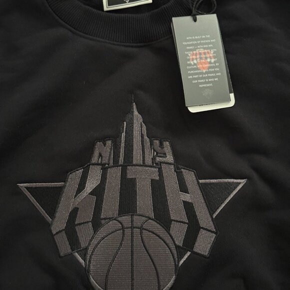 Kith New York Knicks Empire Nelson Crewneck Sweatshirt Medium - Picture 1 of 8